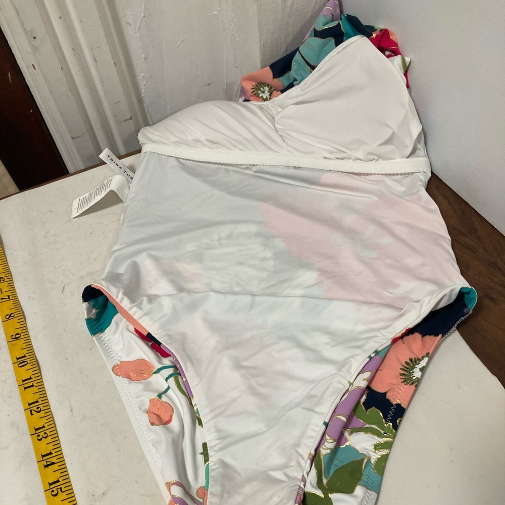 Trina Turk size 8 one piece swimsuit - Picture 11 of 16